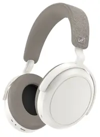 Căști wireless Sennheiser - Momentum 4 Wireless, ANC, albă