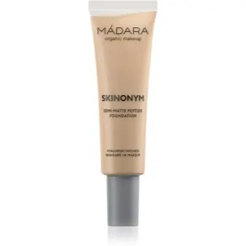 MÁDARA Skinonym Semi-Matte Peptide machiaj persistent cu peptide