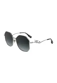Ochelari de soare hexagonali - Argintiu