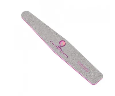Pila unghii COSMETICOS, romb, gri, granulatie 100/180