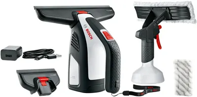 Aparat de curățat geamuri cu acumulator Bosch - GlassVAC, 3.6V