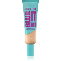 Rimmel Kind & Free Blur It Out machiaj ușor de hidratare SPF 20 culoare 010 Rose Ivory 30 ml