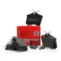 Set Placute Frana Spate Zimmermann Renault Clio 4 2012 20961.172.1