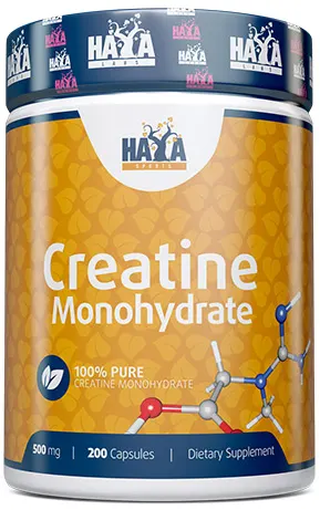 Sports Creatine Monohydrate, 500 mg, 200 capsule, Haya Labs