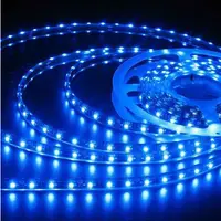 Banda Led Albastru 4.8w/m, 12v Dc, Smd2835, 60led/m, Ip20