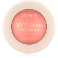 Catrice Soft Glam blush cu efect iluminator culoare 030 Cheeky Coral 5.6 g