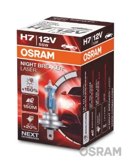 Bec 12V H7 55 W Night Breaker Laser Nextgen +150% Osram