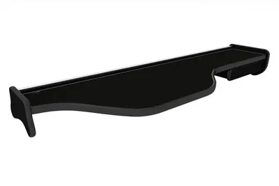 Masa lunga bord camion compatibila cu DAF XF 105 (01.2006-12.2013), Negru cu cusatura gri
