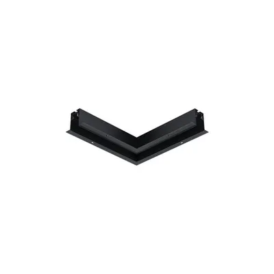 BUXTON MAGNETIC Nisipiu Negru Aluminiu Connector Horizontal 90° for Recessed Mounted