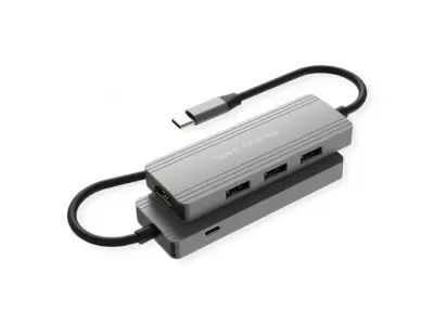 HUB USB 3.2 type C la 4 x USB-A, Value 14.99.5035