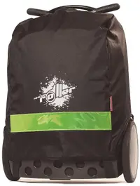 Husă de ploaie pentru ghiozdan Nikidom Roller Up XL - Negru