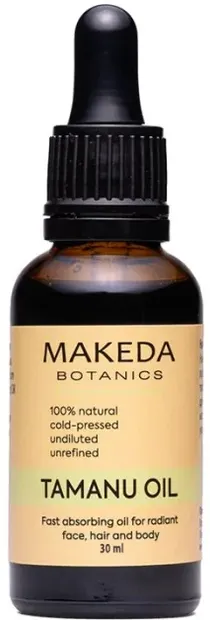 Makeda Botanics Ulei de bază Tamanu, 30 ml