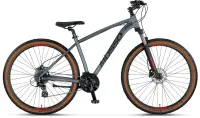 Bicicleta MTB Mosso Raceline Man Hidraulic, roata 29 , cadru 20 din aluminiu, culoare gri inchis
