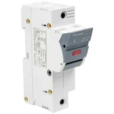 Separatoare modulare pentru sigurante fuzibile cilindrice 100A, 22x58mm, Un=400V/690V, 1P, LED