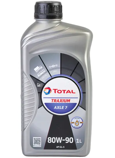 Ulei pentru diferential TOTAL TRAXIUM AXLE 7 214086 80W90, volum 1 litru, mineral 1L