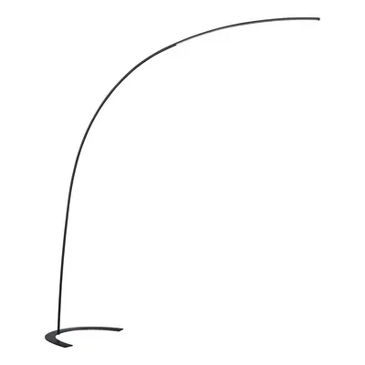 Lampadar maro închis LED cu intensitate reglabilă (înălțime 210 cm) Shanghai – Trio