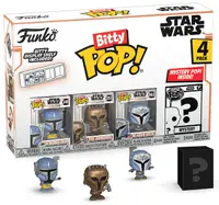 Set figurine mini Funko Bitty POP! Television: The Mandalorian - 4-Pack (Series 1)