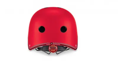 Casca protectie Globber PRIMO, cu lumini, interior EPS si 11 orificii de ventilatie, culoare rosu