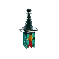 JOYSTICK, Ø22MM 8LM METAL SERIES, WITH Interblocaj mecanic. COMPLETE WITH AUXILIRY CONTACT, STABLE, 4 NO Contact auxiliarS
