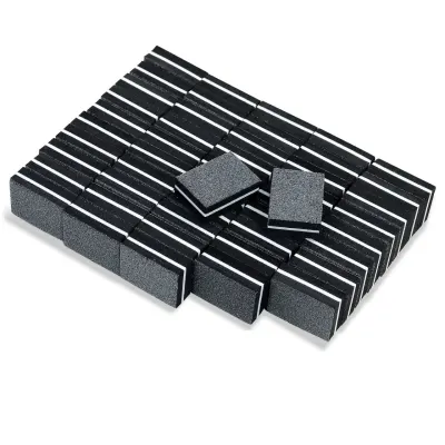 Mini buffer unghii Marquise, BUFF14, Negru, granulatie 100/180, 50 buc