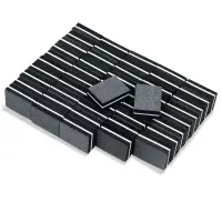 Mini buffer unghii Marquise, BUFF14, Negru, granulatie 100/180, 50 buc