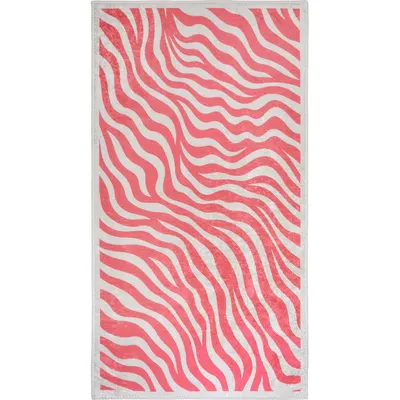 Covor roz lavabil 60x100 cm Red Zebra – Vitaus