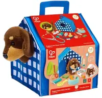 Set de joacă Hape International - Medic veterinar, 16 piese
