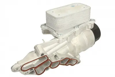 Radiator ulei termoflot cu carcasa filtru potrivit MERCEDES C (CL203), C T-MODEL (S203), C T-MODEL (S204), C (W203), C (W204), CLC (CL203), CLK (A209), CLK (C209), CLS (C219), E (A207) 2.5-5.5 06.04