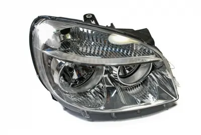 Far dreapta (H1 H7, reglaj electric, cu motoras, fundal cromat) FIAT DOBLO 2005-2010