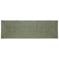 vidaXL Covor de zonă Verde măsliniu 80 x 300 cm Iută