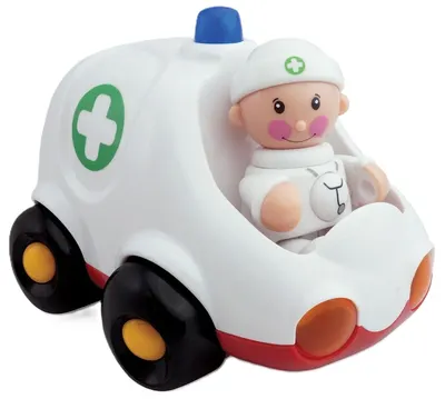 Jucărie pentru copii Tolo First Friends - Ambulanță cu omuleț