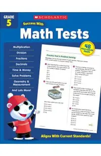 Scholastic Success with Math Tests Grade 5
