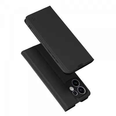 Husa pentru Oppo Reno16, Techsuit, Magskin Book, Neagra