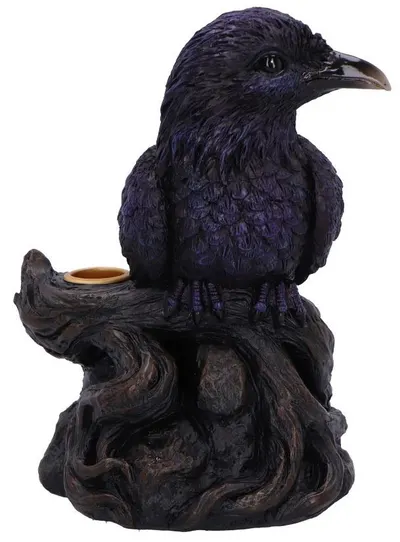Cădelniţă Nemesis Now Adult: Gothic - Raven Roost, 17 cm