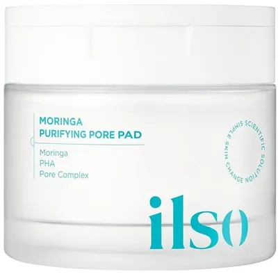 Ilso Dischete tonice pentru față Moringa Purifying Pore, 60 buc