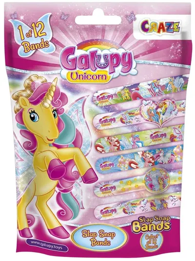 Brățară de colecție Craze Galupy - Unicorn, sortiment