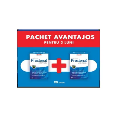 Pachet Prostenal Control X | 60 + 30 tablete, Walmark | 60 + 30 tablete