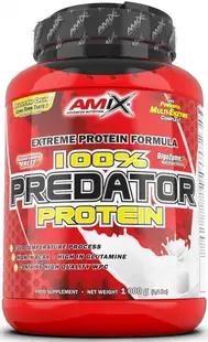 100% Predator Protein, vanilie, 1000 g, Amix