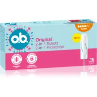 o.b. Original Super tampoane în caz de menstruație puternică 16 buc