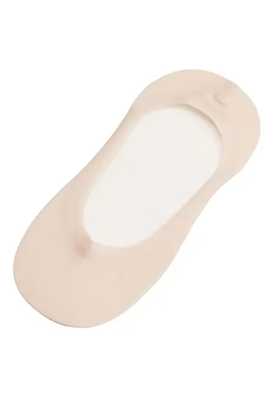 Sosete de tip talpici - dama - Bej - Rocco - Bej