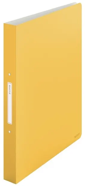 Biblioraft cu inele Leitz Cosy A4 - Warm Yellow