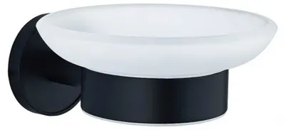 Suport pentru săpun Inter Ceramic - Lusso, Black Matt