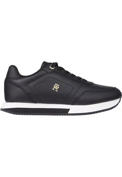 Pantofi sport pentru Femei - elevated essent runner monogram - FW0FW08285-BDS - Negru - Negru