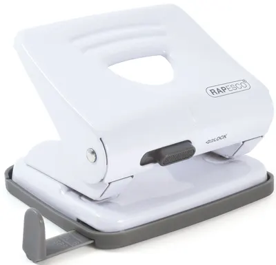 Perforator Rapesco - 825, 25 file, alb