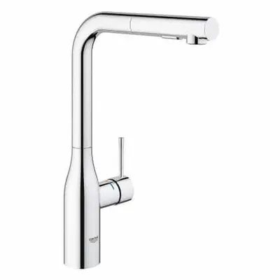 Baterie chiuveta bucatarie cu dus extractibil crom Grohe Essence