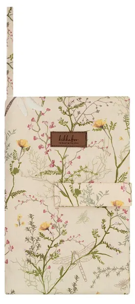 Geantă pentru scutece KikkaBoo Secret Garden - Beige
