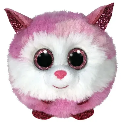 Jucărie de pluș Ty Toys Beanie Balls - Husky Princess, 8 cm