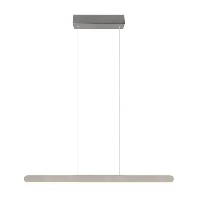 Lustră gri deschis LED Helios – Trio