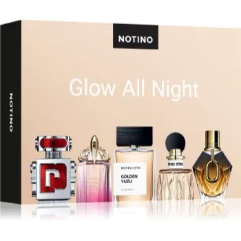 Beauty Discovery Box Notino Glow All Night set unisex