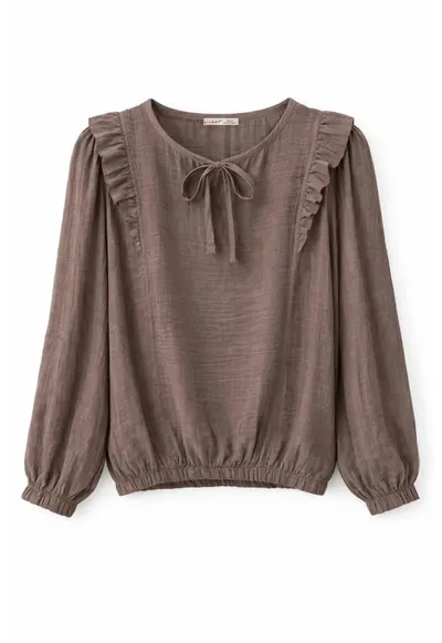 Bluza dama - Maro - Guler rotund